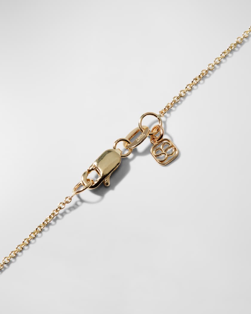 Diamond Initial Pendant Necklace