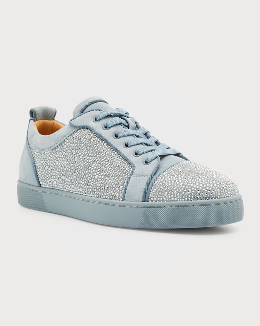 White low top christian louboutins hot sale