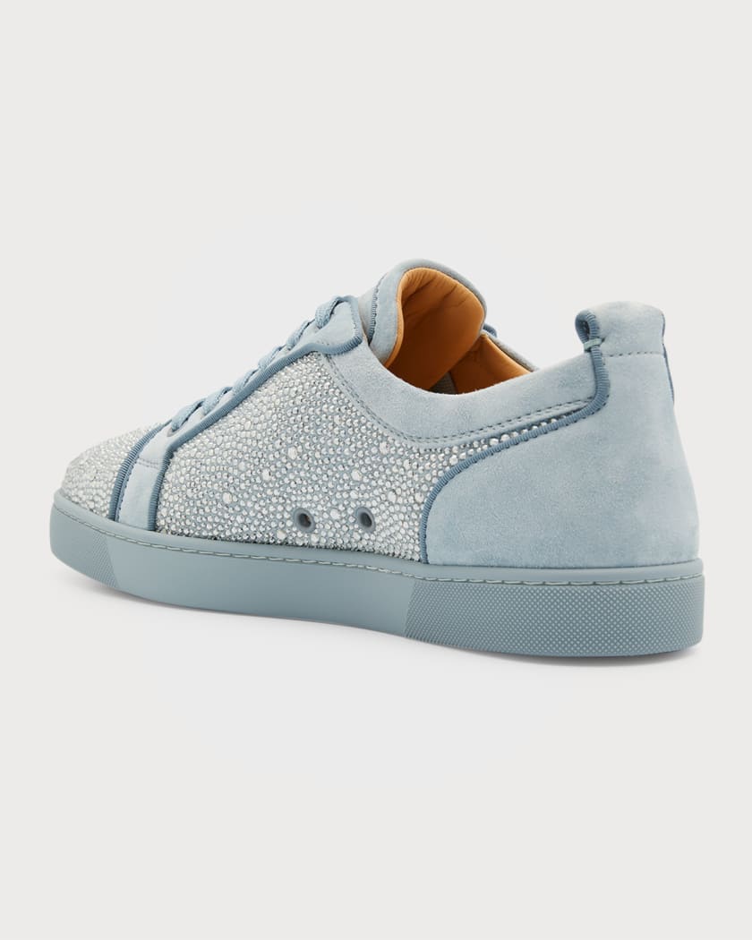 Christian Louboutin Louis Strass Men's Flat in Blue for Men