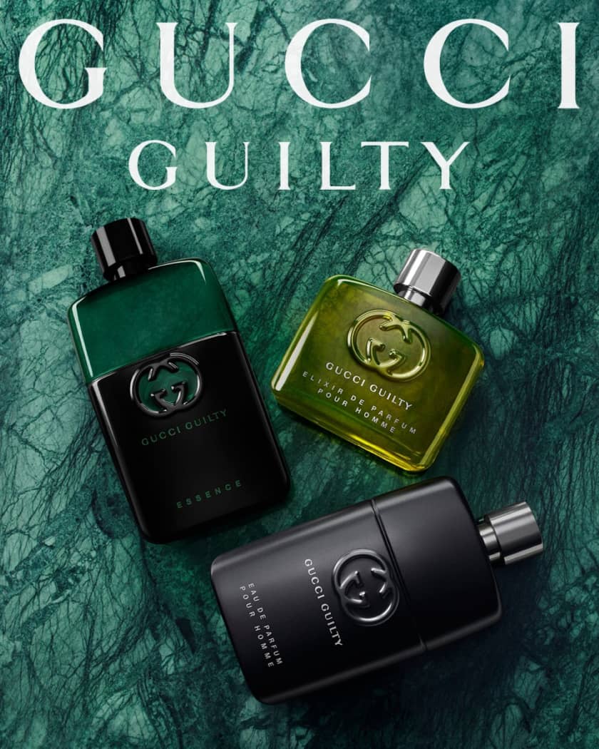 GUCCI Guilty Black Eau De Toilette For Men, 3.0 Oz : : Beauty