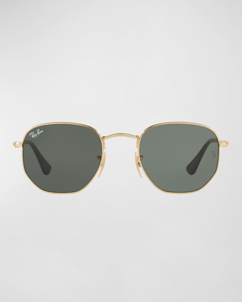 Ray-Ban Square Metal Keyhole Sunglasses | Neiman Marcus