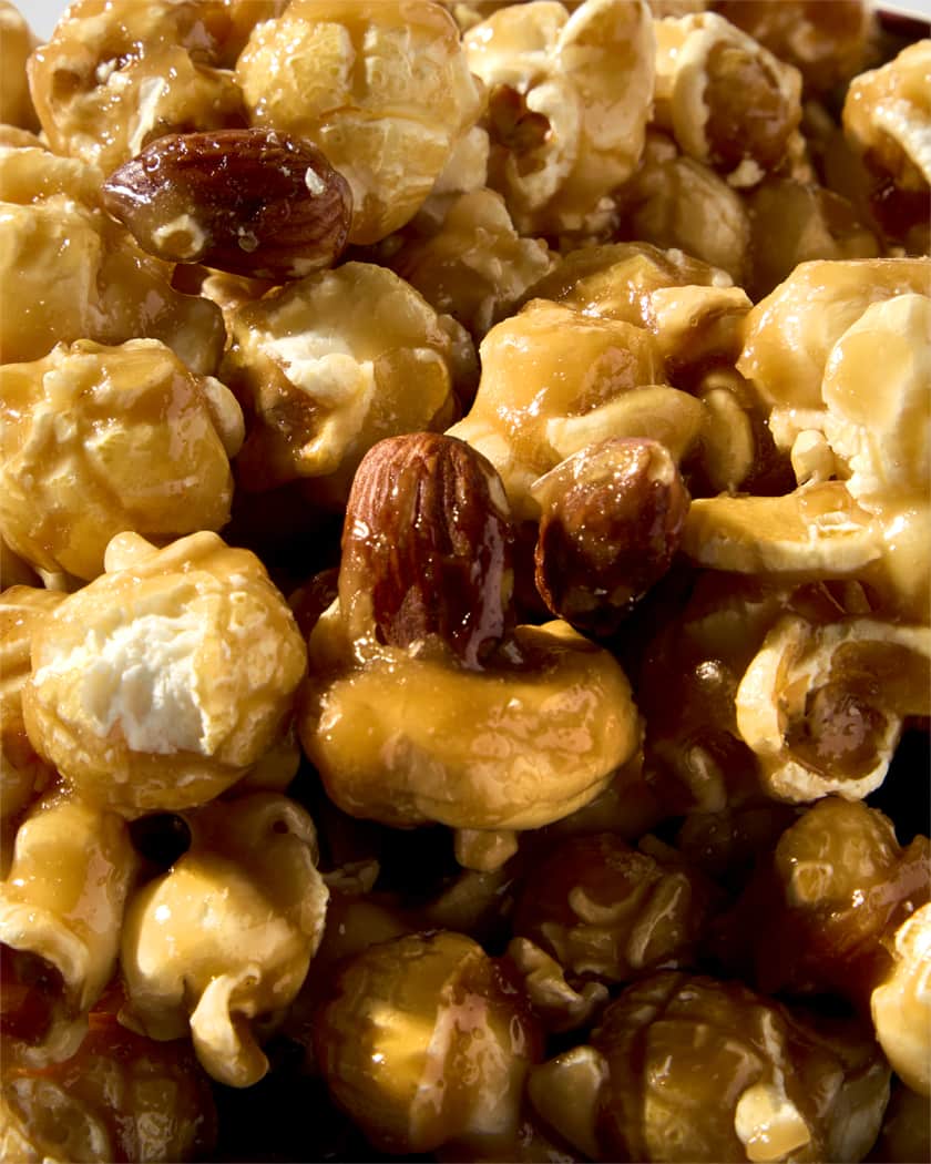 Cashew Almond Toffee Popcorn Tin