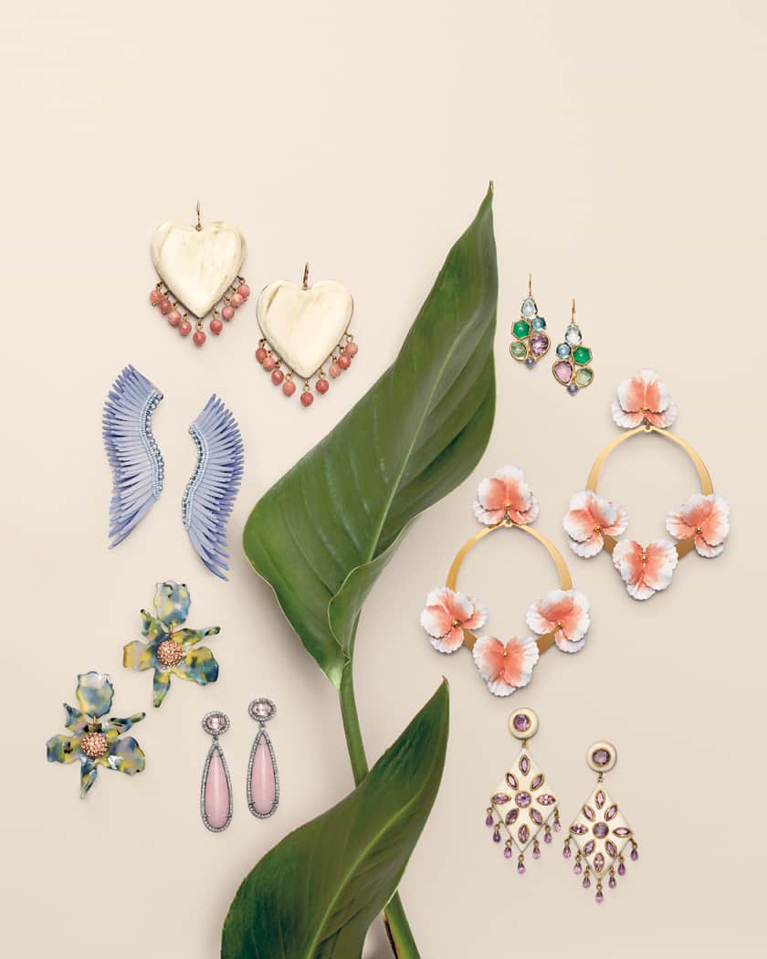 Madeline Beaded Statement Earrings
