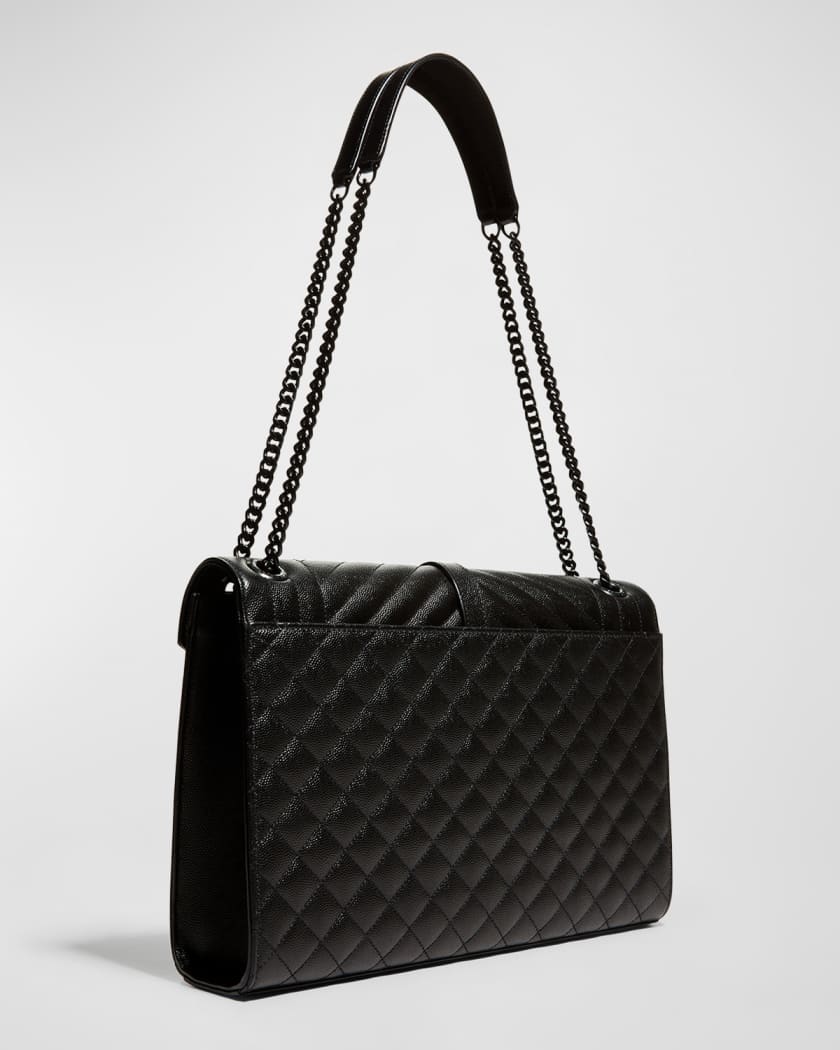 Ysl large quilted shoulder bag outlet
