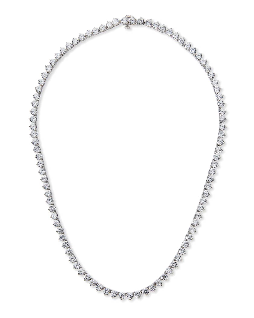 Fantasia by DeSerio 0.25 Carats Per Station Three Prong CZ Vermeil