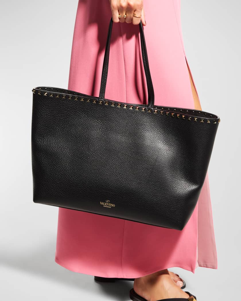 Valentino garavani rockstud vitello tote bag online
