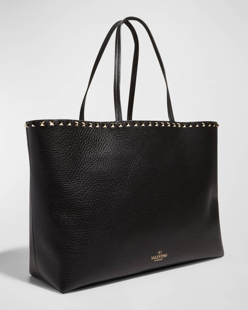 Valentino Garavani Rockstud Vitello Tote Bag Neiman Marcus