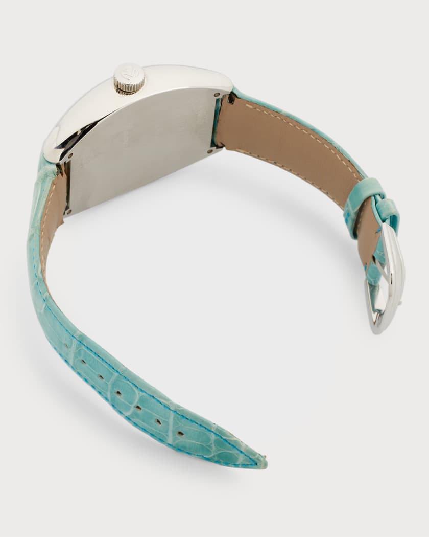 Men's Stainless Steel Crazy Color Dreams Watch, Light Blue