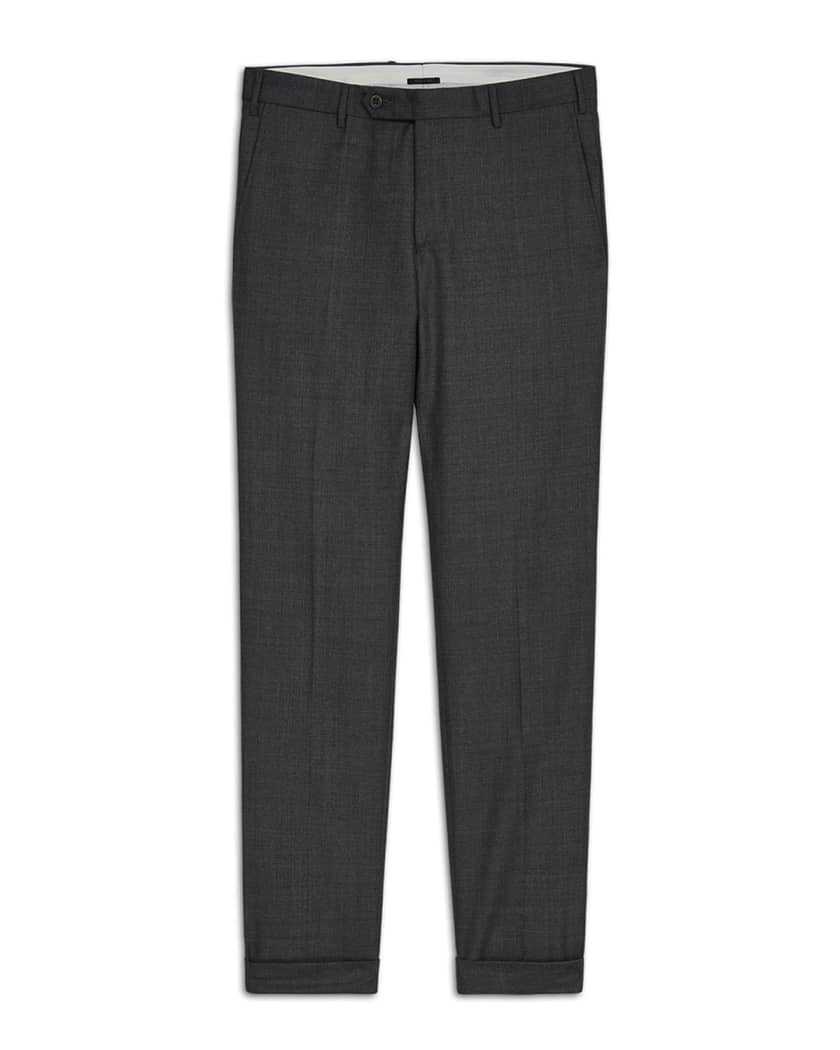 Zanella Men s Parker Classic Flat Front Trousers Neiman Marcus