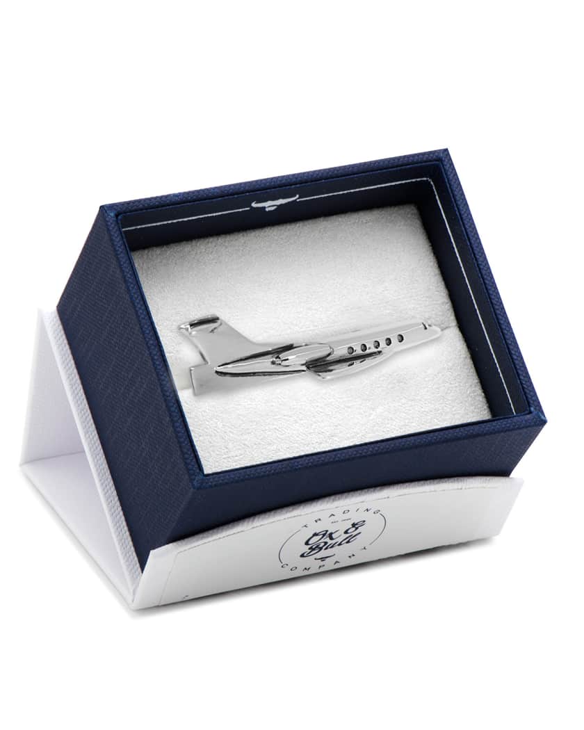 Men's 3D Airplane Tie Clip