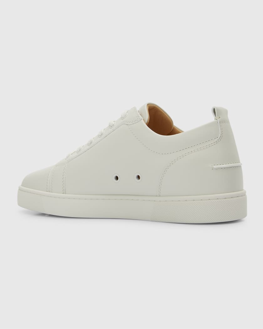 Louis Junior Spikes - Sneakers - Calf leather - White - Christian Louboutin