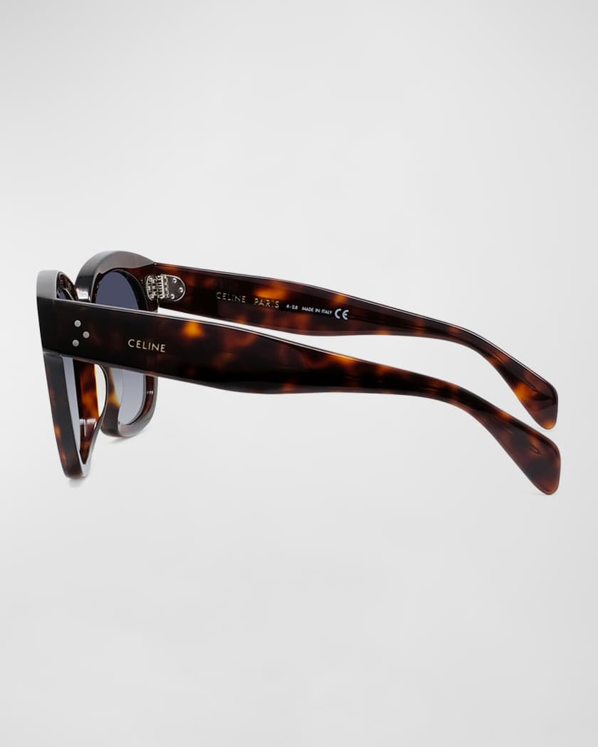 Celine square polarized acetate sunglasses hotsell