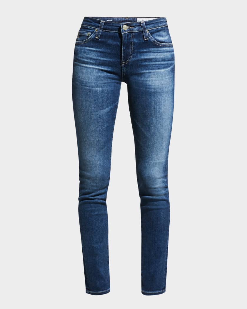 AG Jeans Prima Mid-Rise Cigarette Jeans | Neiman Marcus