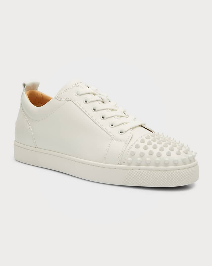 Louis Junior Spikes - Sneakers - Calf leather - White - Christian