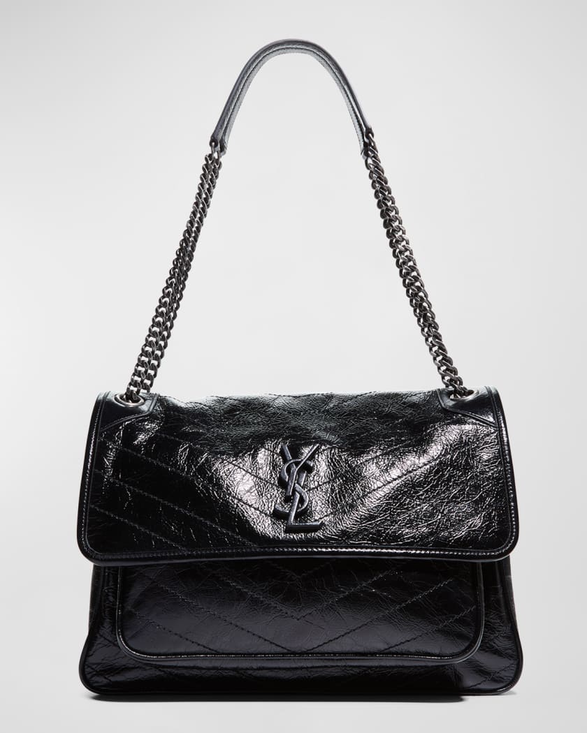 Saint Laurent Niki Medium Leather Shoulder Bag