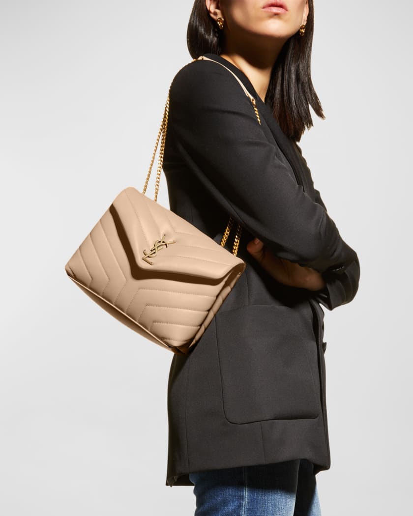 Small loulou matelassé leather shoulder bag hotsell