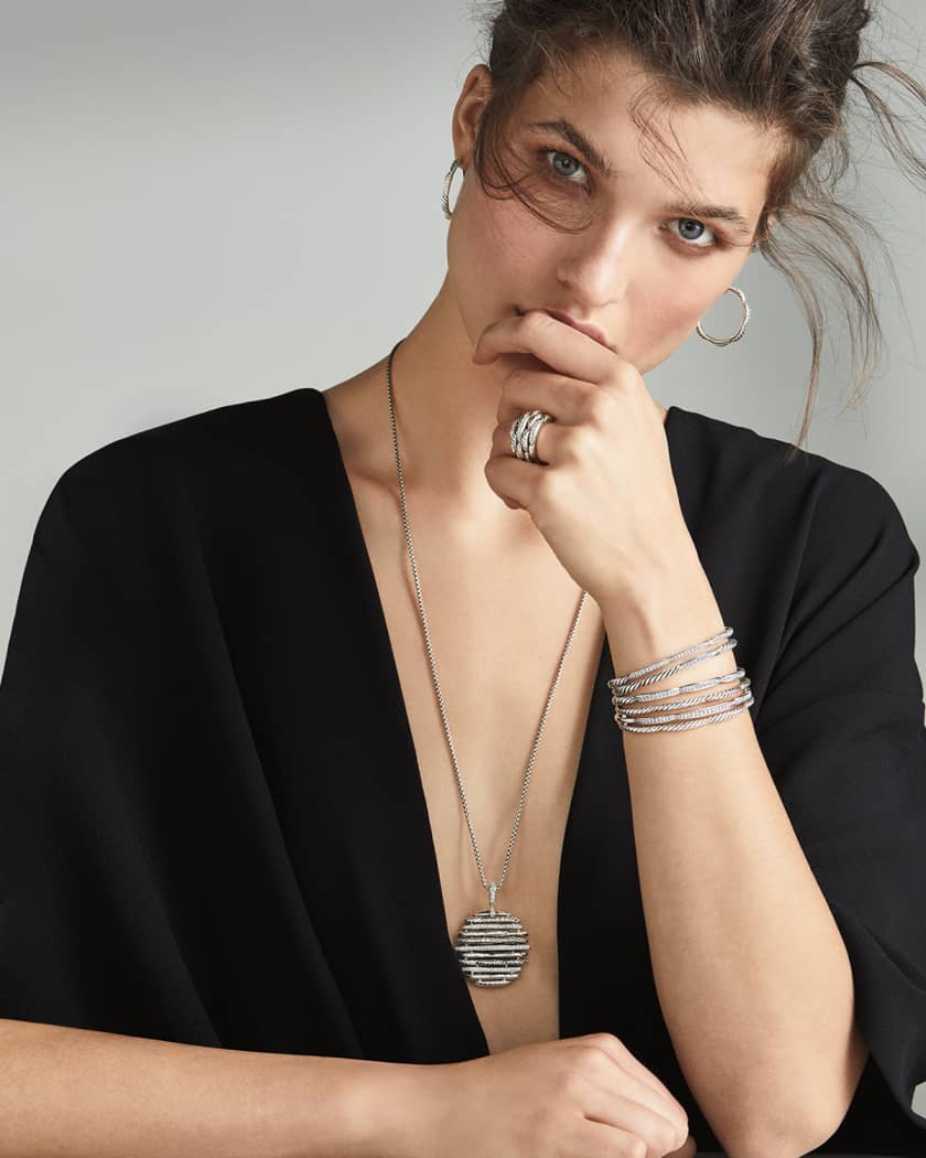 David yurman tides dome ring with diamonds discount