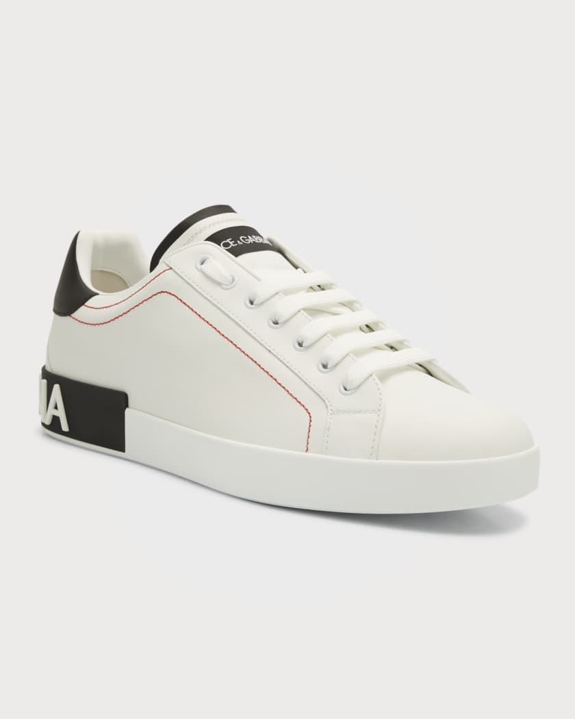 Dolce and gabbana mens white shoes shop