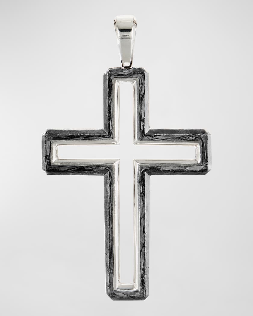 David yurman silver cross top