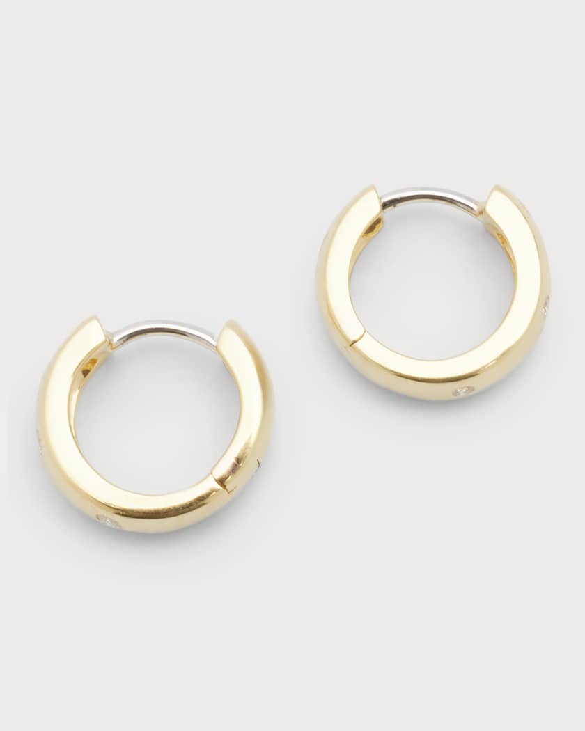Roberto coin white gold hoop earrings online