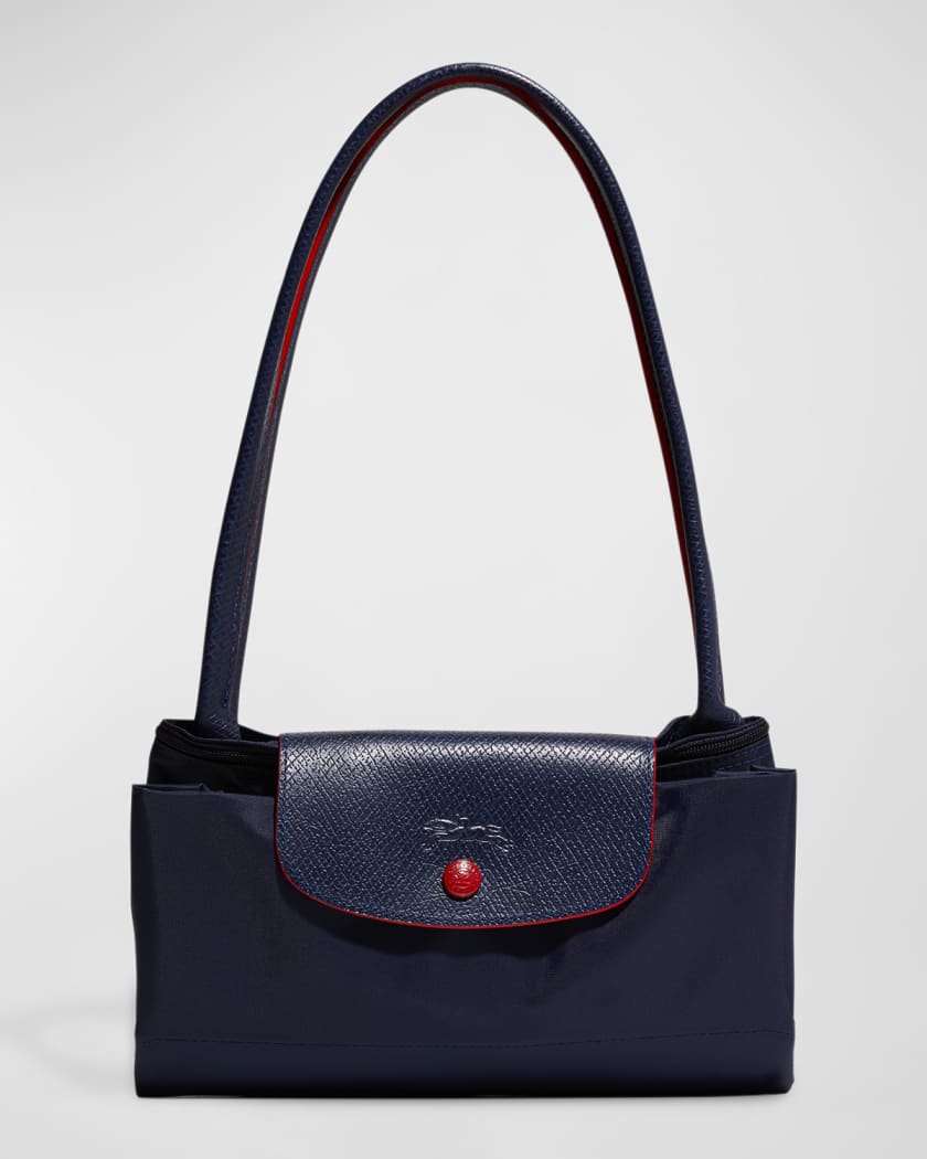 Longchamp Black Nylon Messenger Bag Longchamp