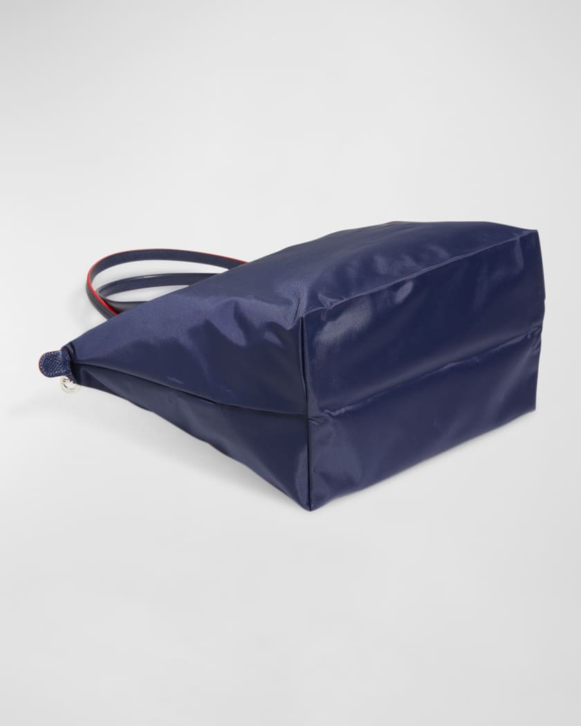 Longchamp Le Pliage Medium Shoulder Tote Bag New Navy