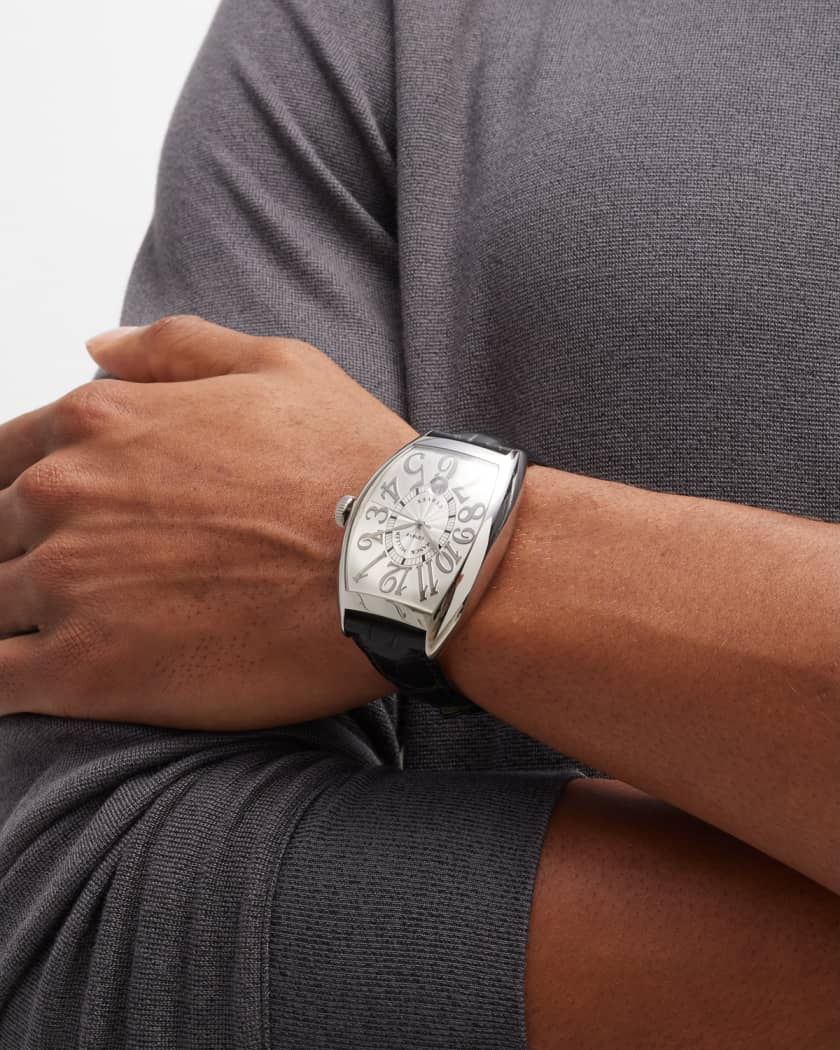 Franck muller hotsell stainless steel watch