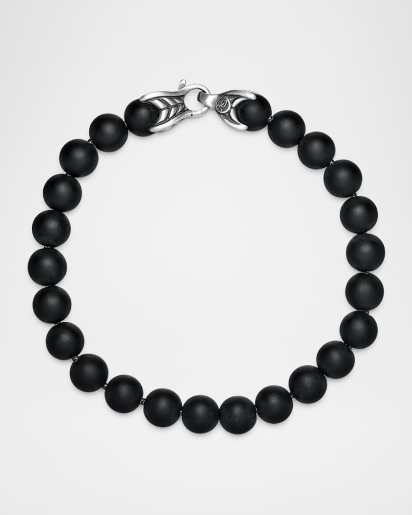 8mm Men's Spiritual Bead Bracelet