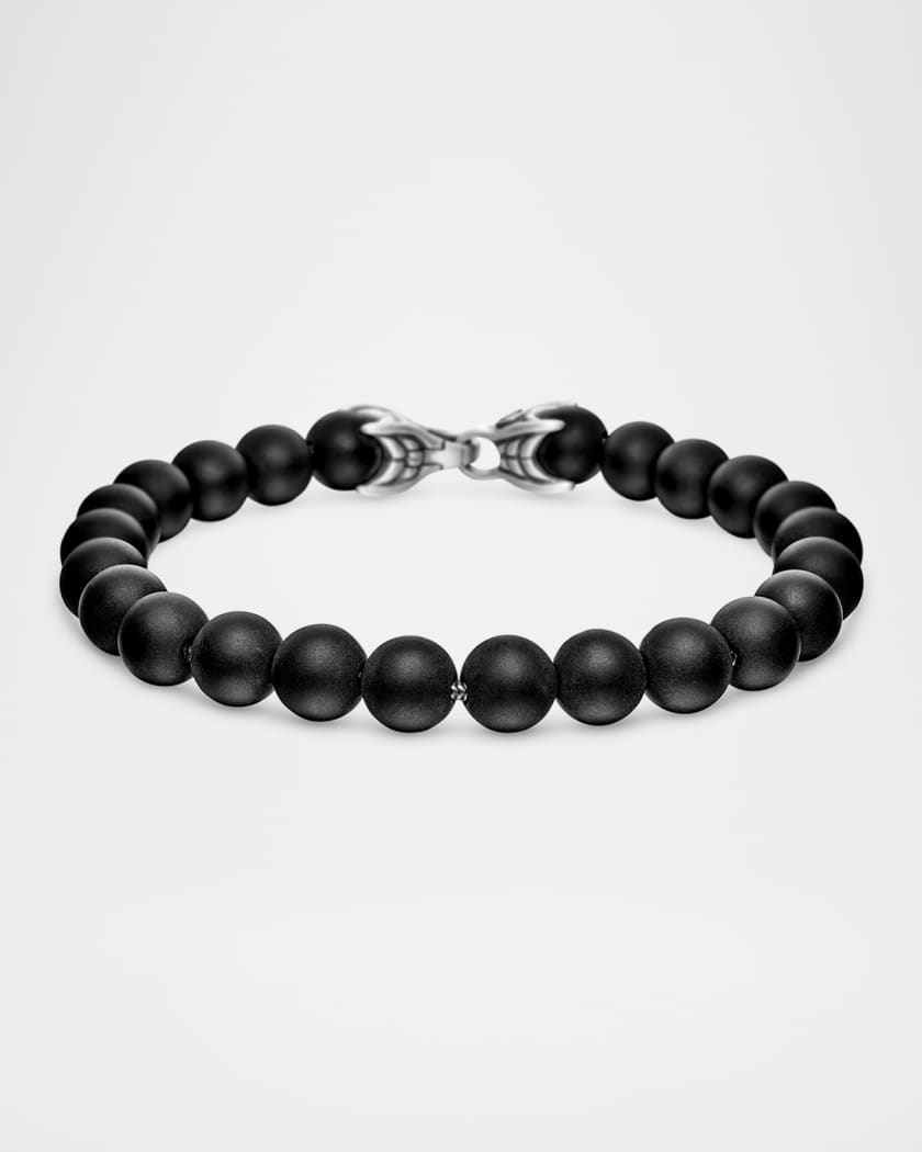 8mm Men's Spiritual Bead Bracelet