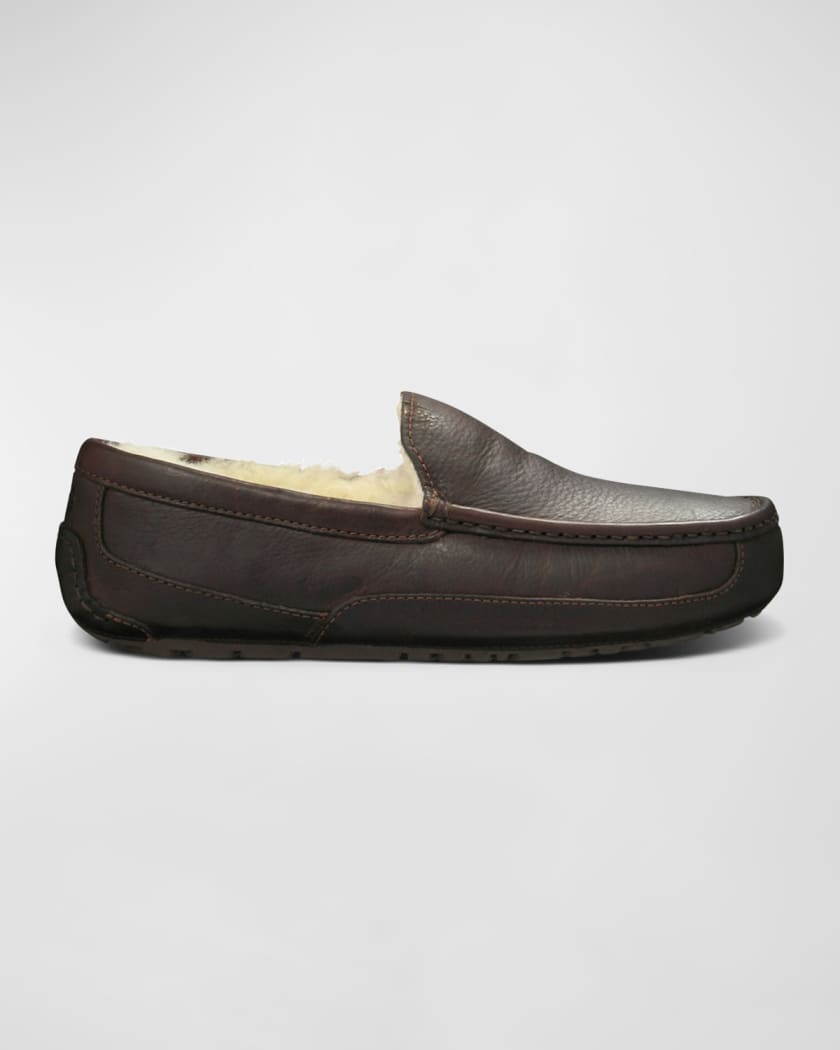 Leather Slippers Men 