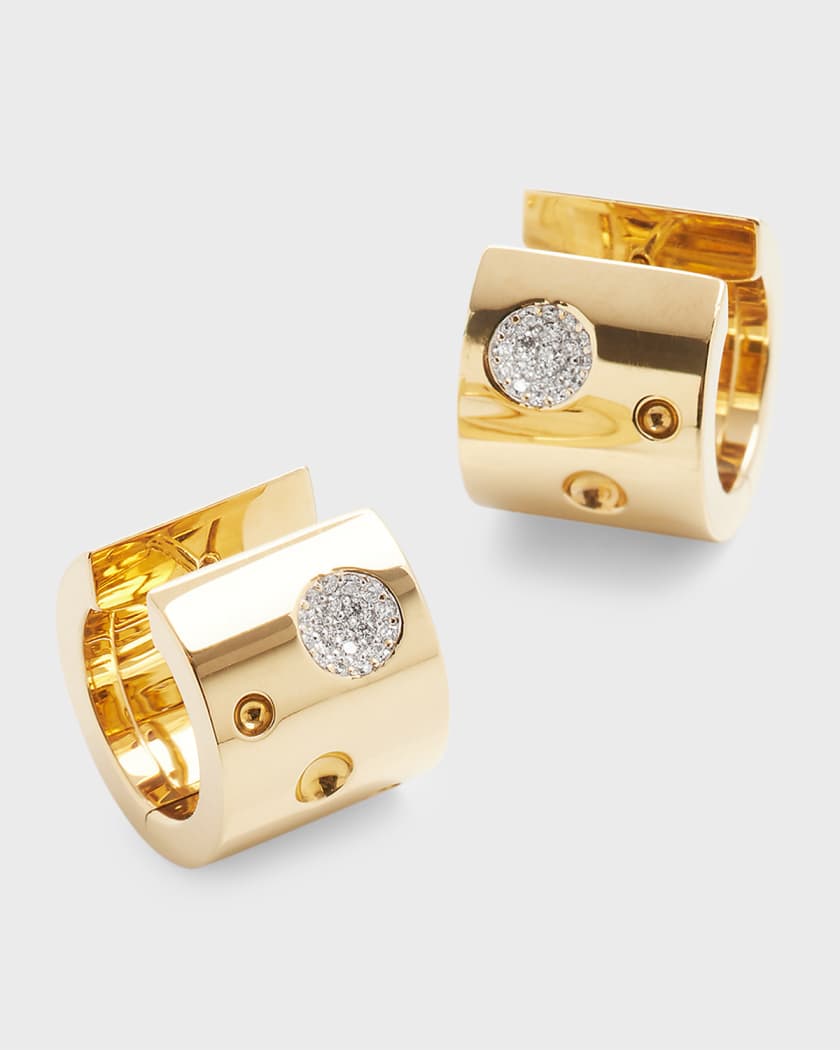 Roberto Coin 18kt Yellow Gold Pois Moi Luna Diamond Ring