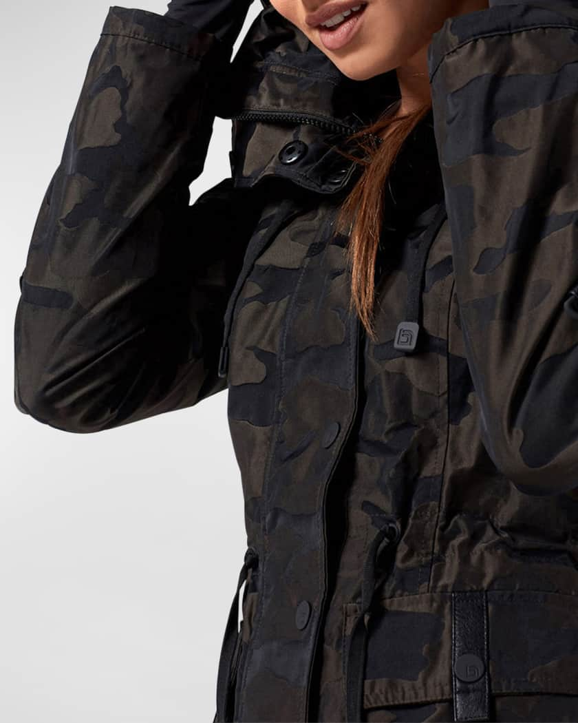 Blanc Noir Motion Panel Puffer - Camo Black - S