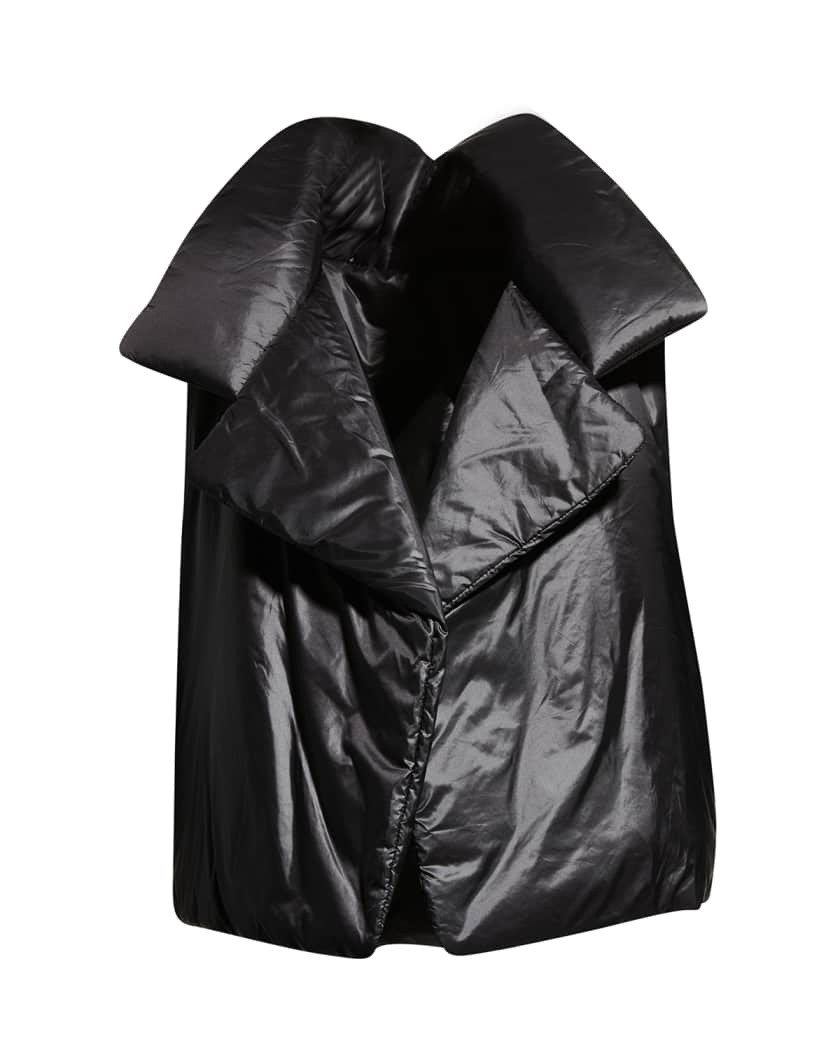 Norma Kamali Sleeping Bag Blanket Coat