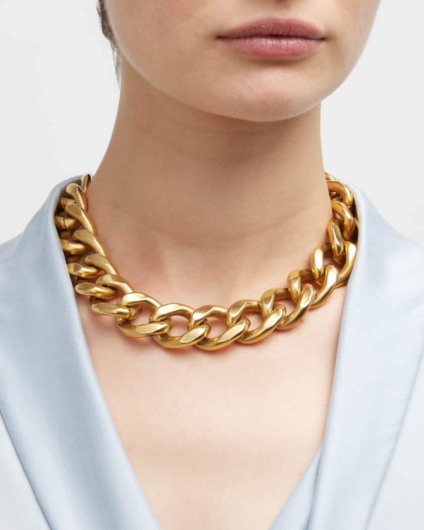 Polished Link Necklace