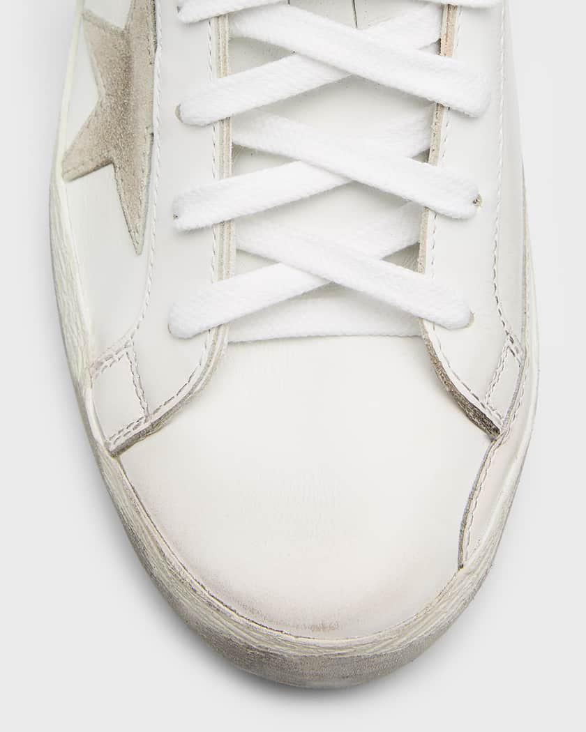 Golden Goose Super Star Mix Match Low-Top Sneakers | Neiman Marcus