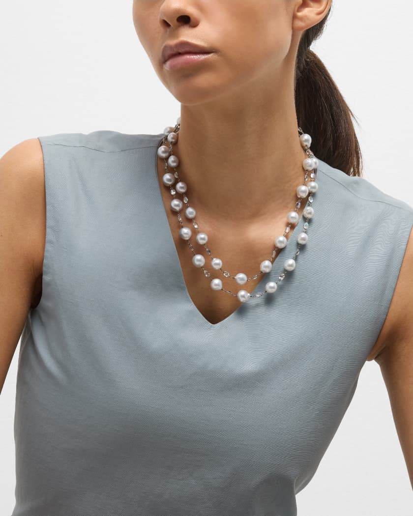 Golden south sea pearl necklace outlet
