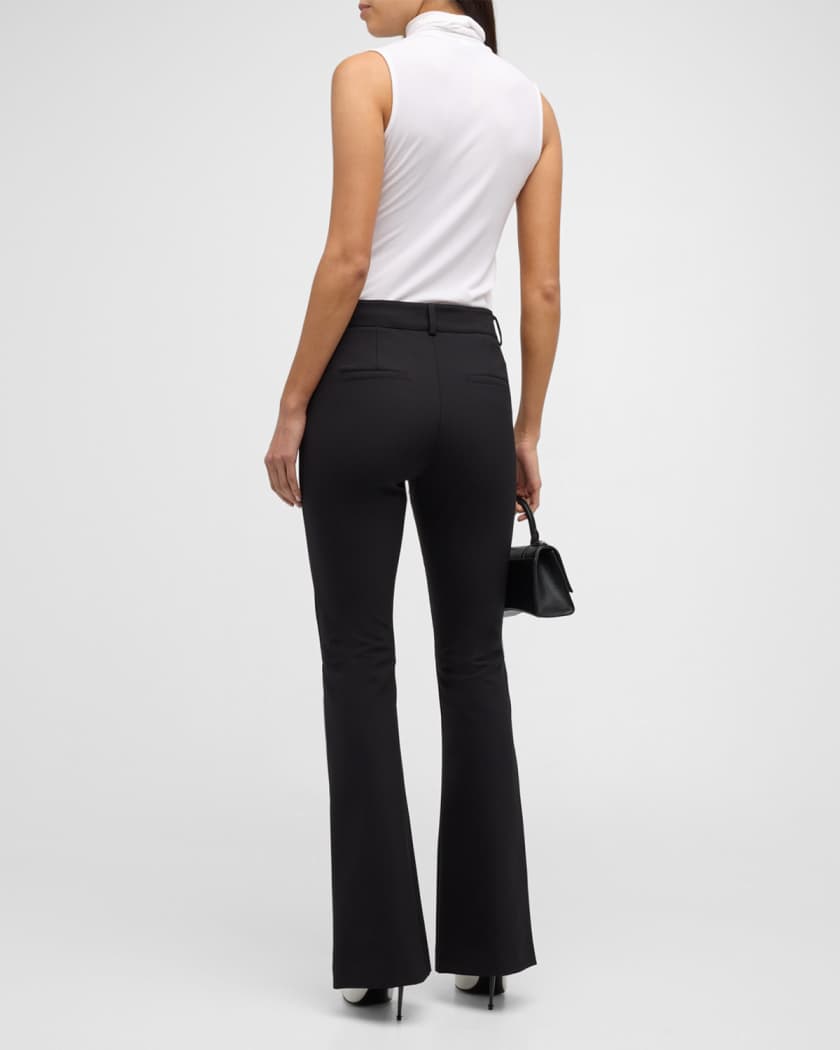 Hibiscus Pintuck Boot Cut Pants