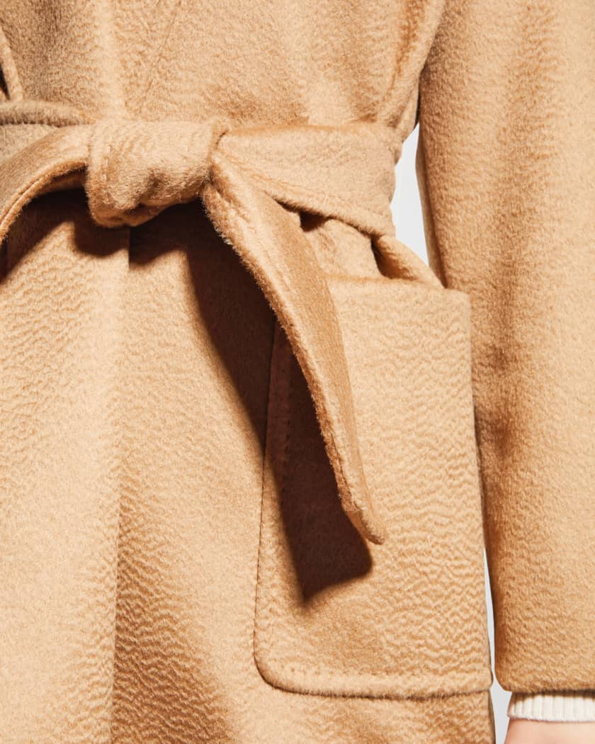 Max mara rialto camel shop hair coat
