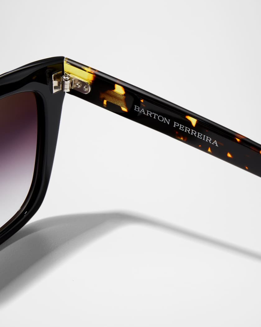 Bolsha Rectangle Gradient Sunglasses | Neiman Marcus