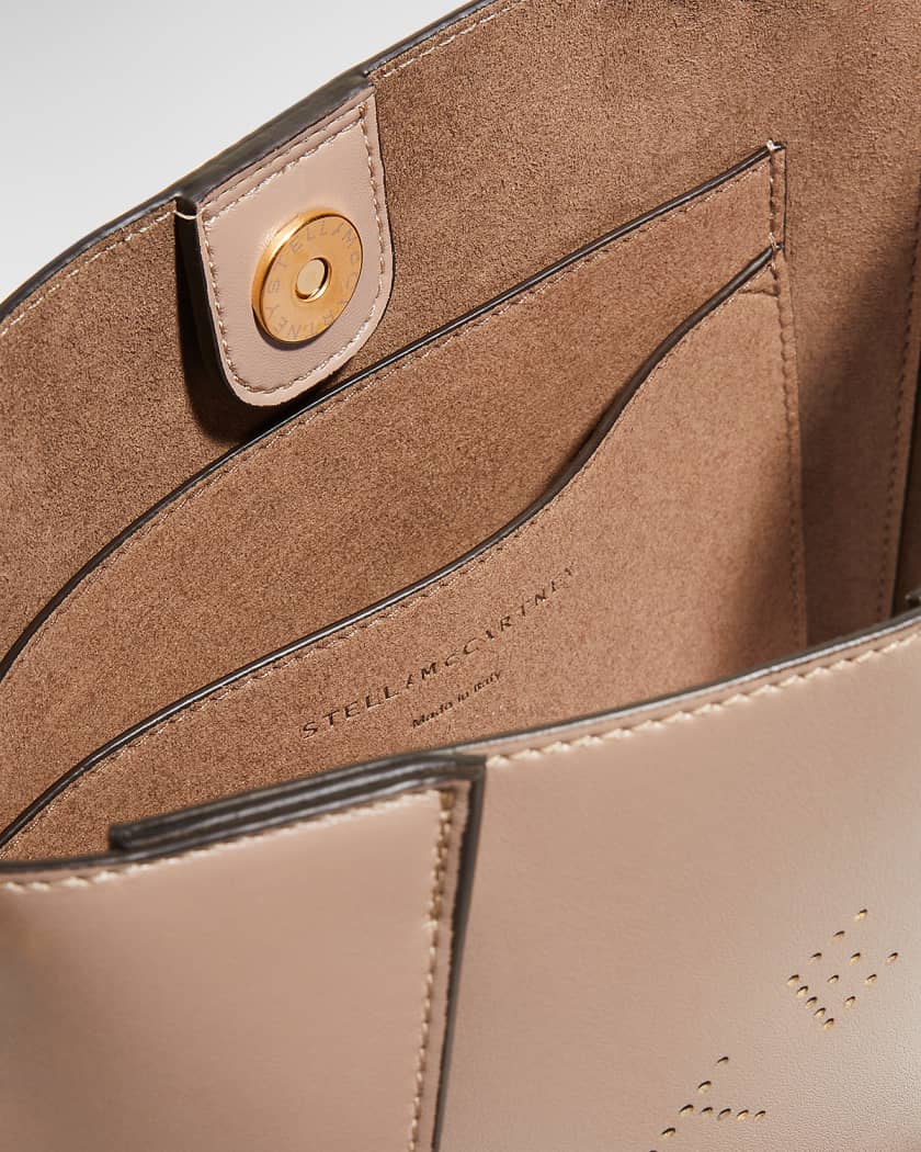 Stella mccartney perforated logo alter napa crossbody bag new arrivals