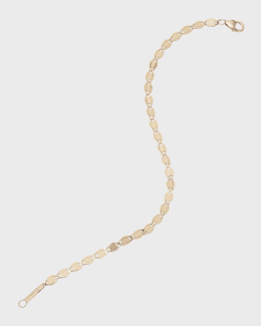 14K Gold Large Nude Chain Bracelet