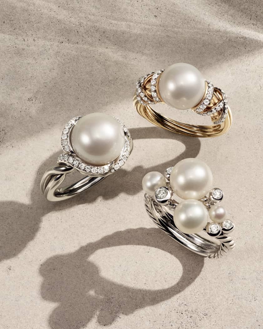 David yurman clearance pearl cluster ring