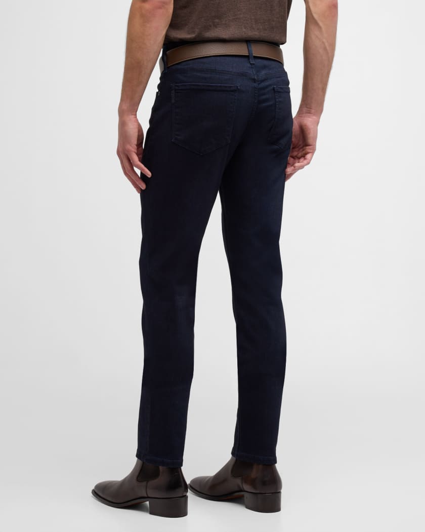 PAIGE Transcend Lennox Slim Tapered Leg Five Pocket Pants