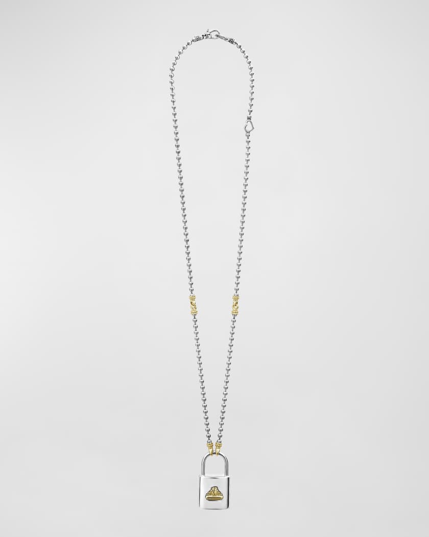 Louis Vuitton Unicef Lockit Necklace Set