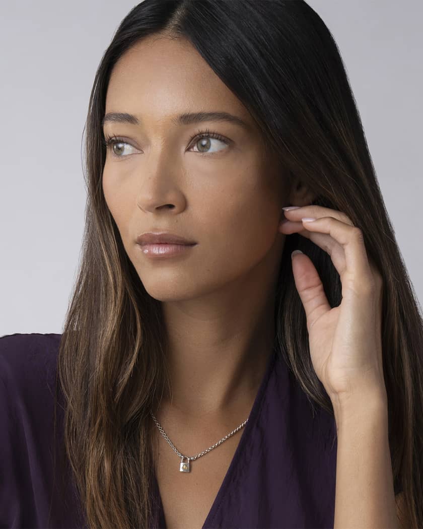 LAGOS Beloved Lock Pendant Necklace Neiman Marcus