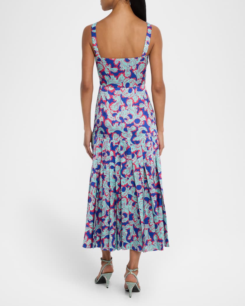 Karen Rainbow Gradient Dress