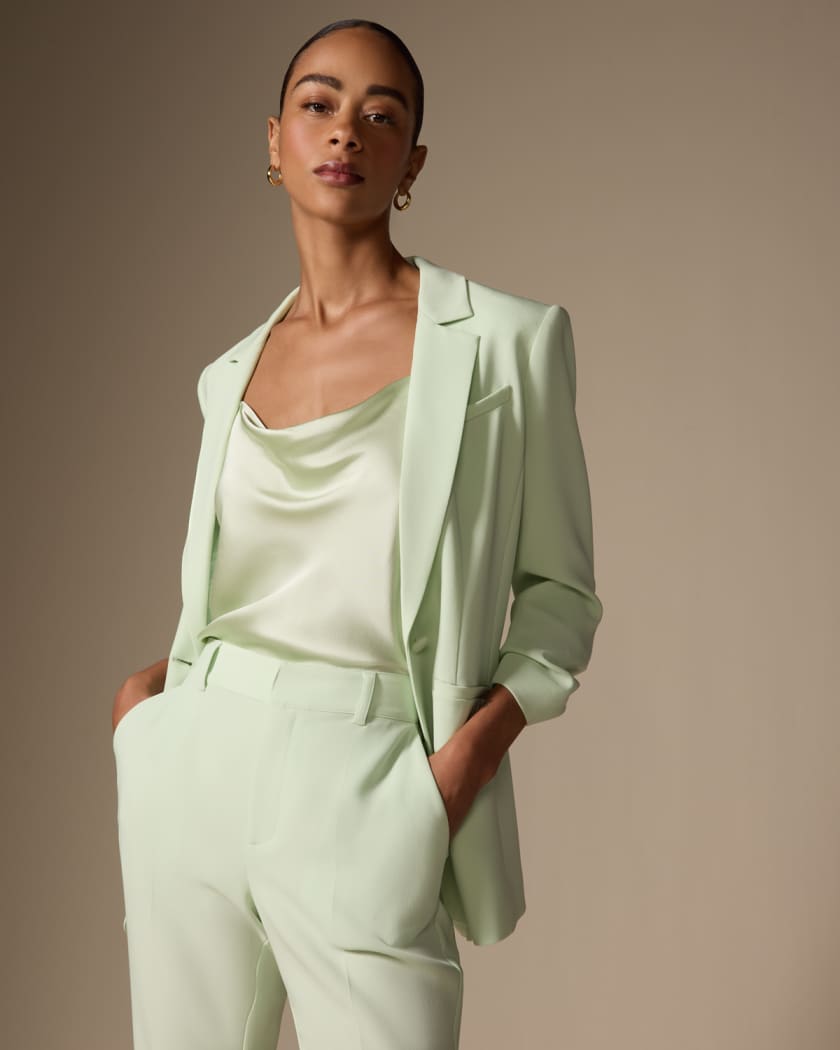 Ladies crepe jackets best sale