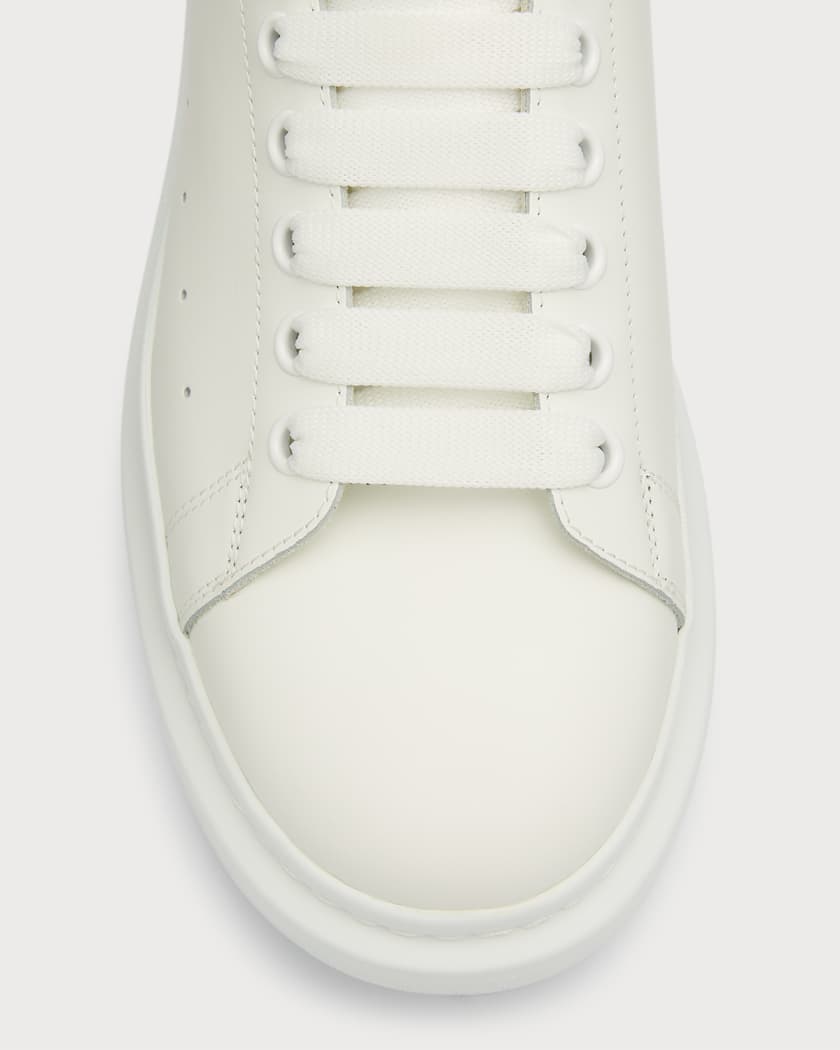 ALEXANDER MCQUEEN: Larry sneakers in smooth leather - White  Alexander  Mcqueen sneakers 666407WIA4Z online at