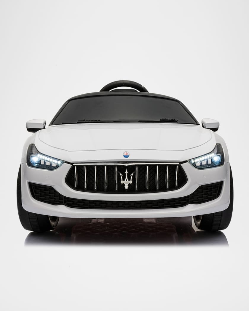 Kids' Maserati Ghibli 12V Ride-On Car