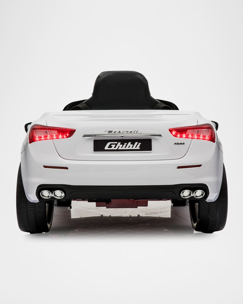 Kids' Maserati Ghibli 12V Ride-On Car